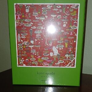 Kate Spade Red and Green Puzzle